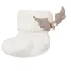 Bibaby Patik Çorap Angel Ekru - Gri