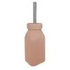 OiOi Şişe + Pipet Woody Brown - Powder Grey