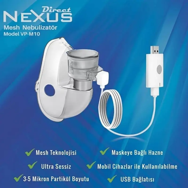 Direct Nexus M10 Mesh Nebulizatör