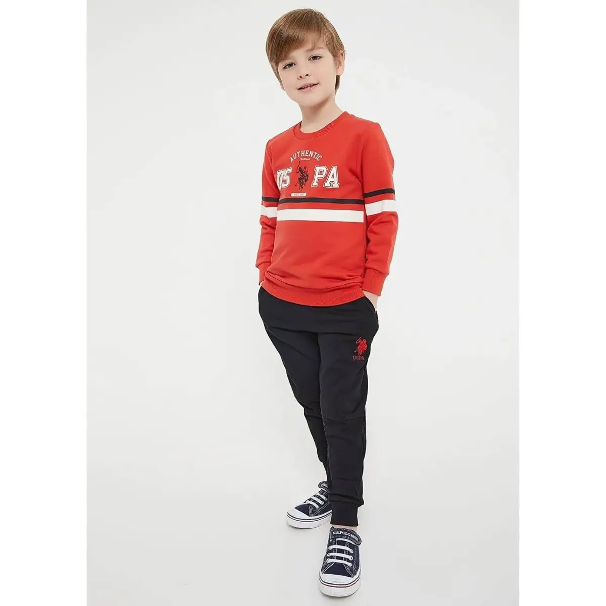 U.S. Polo Eşofman Takımı Kiremit