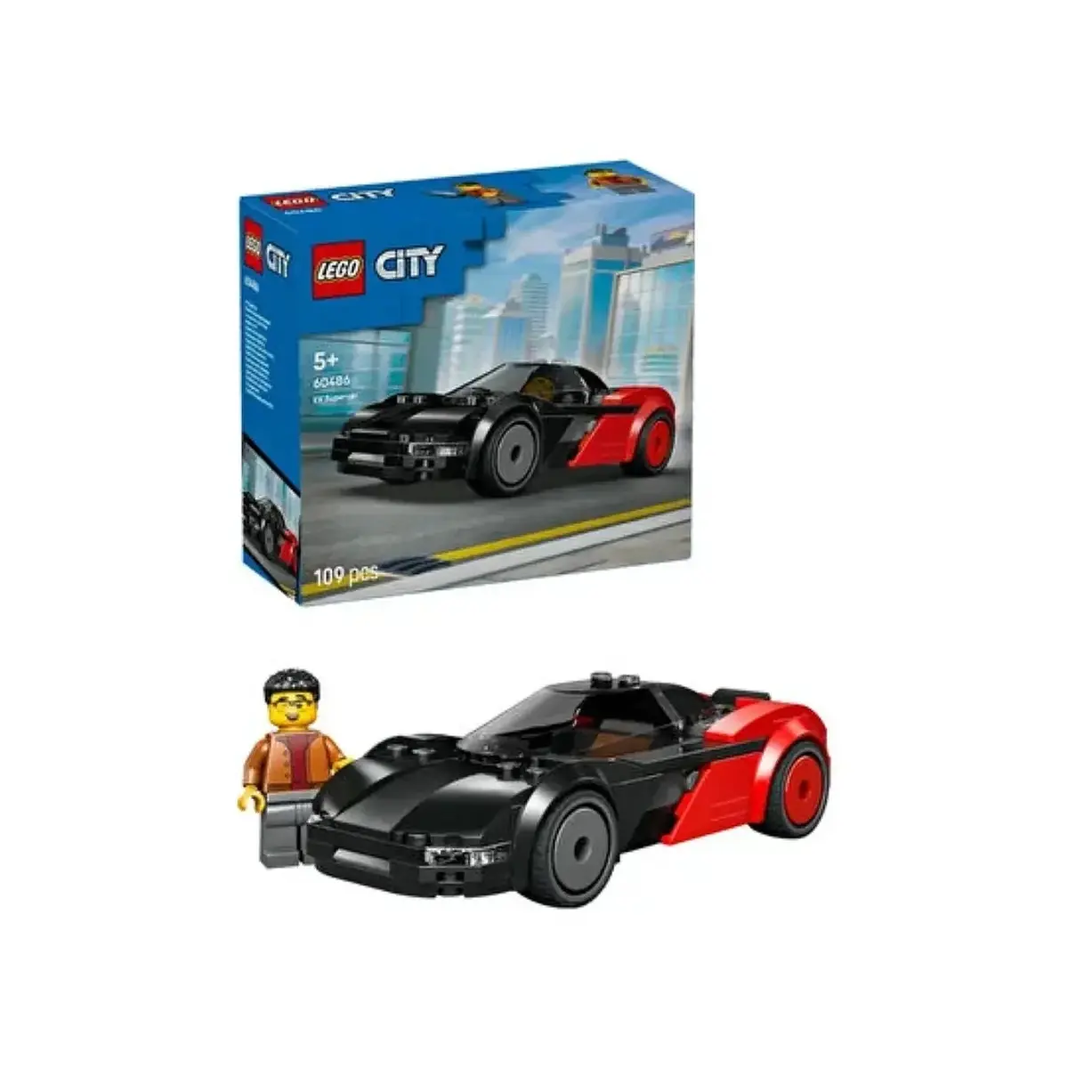 LEGO City Elektrikli Süper Araba 60486