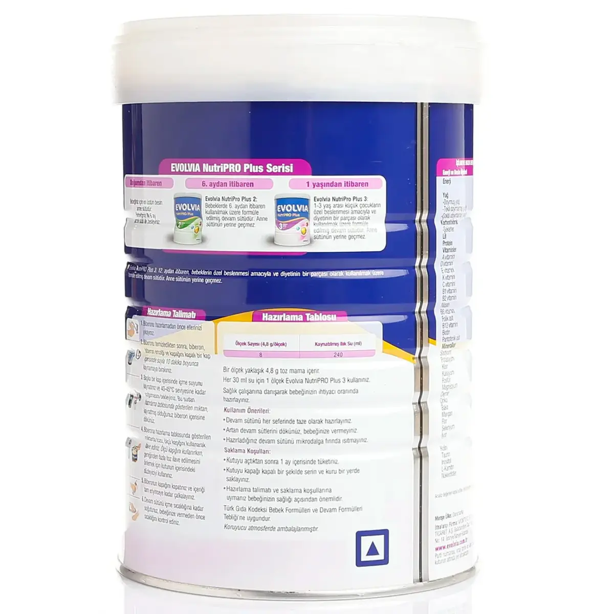 Evolvia Nutripro Plus 3 Devam Sütü 1000 Gr