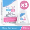 Sebamed Bebek Saç ve Vücut Şampuanı 150 ml x3