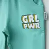 Winimo Eşofman Altı Pwr Girl Baskılı Açık Yeşil