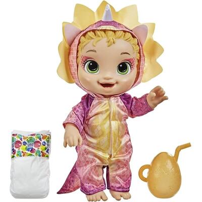 Baby Alive Dino Cuties Bebek Sarışın