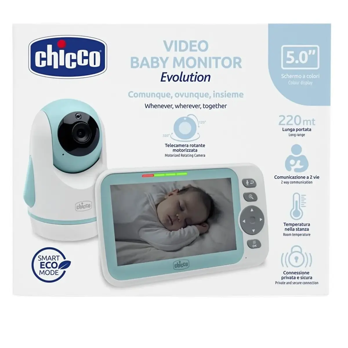 Chicco Baby Monitor Evolution Kamera 5 İnç