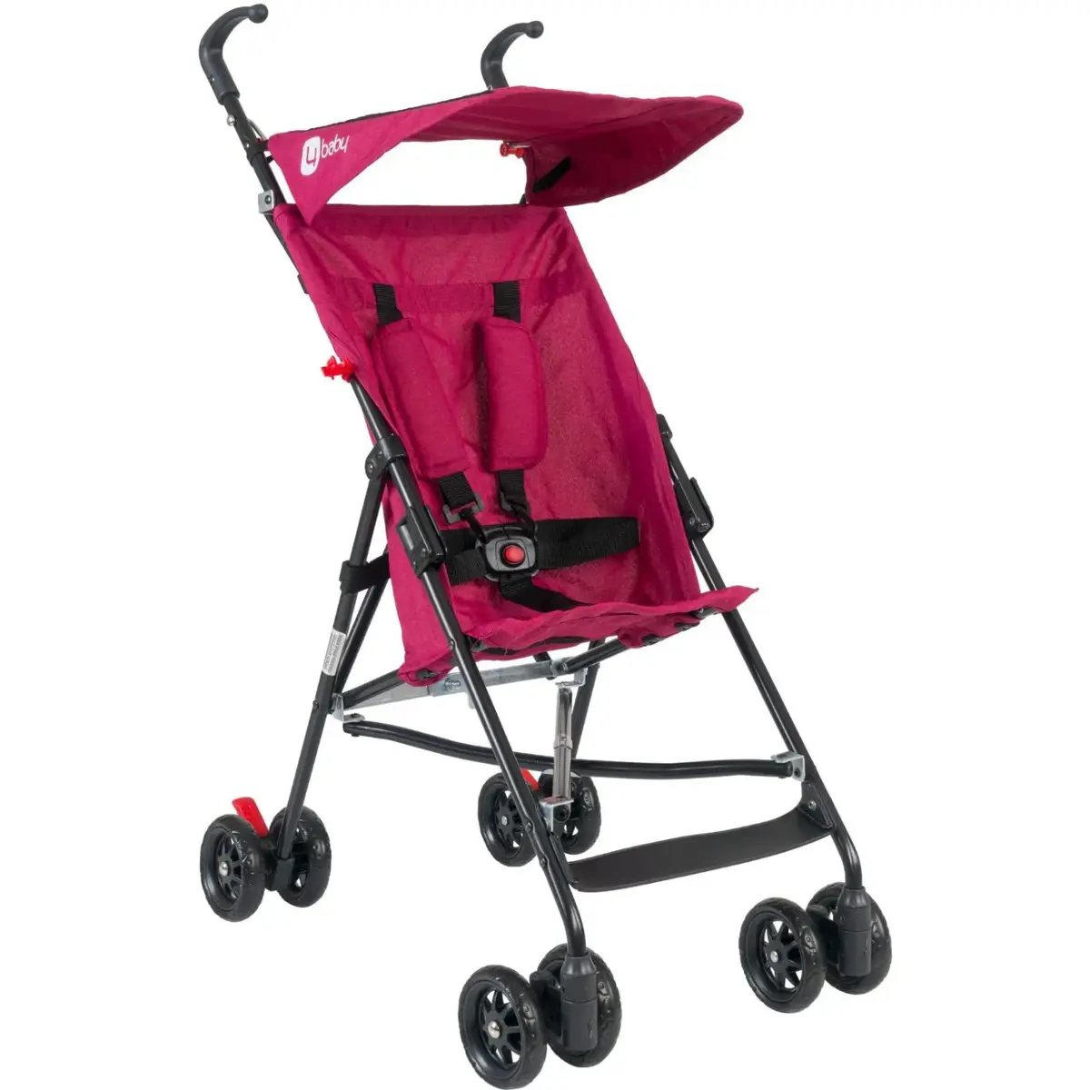 4 Baby Eko Baston Bebek Arabası Pembe 4 Baby Eko Baston Bebek Arabası Pembe