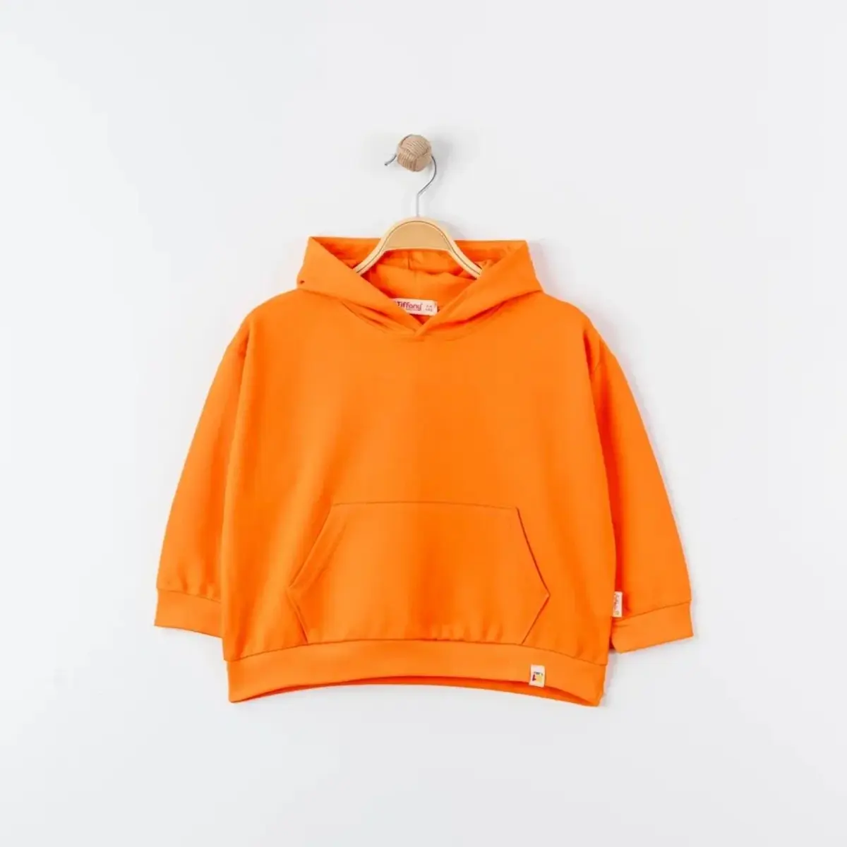 Tiffany Sweatshirt Kapüşonlu Oversize Theme Turuncu Tiffany Sweatshirt Kapüşonlu Oversize Theme Turuncu