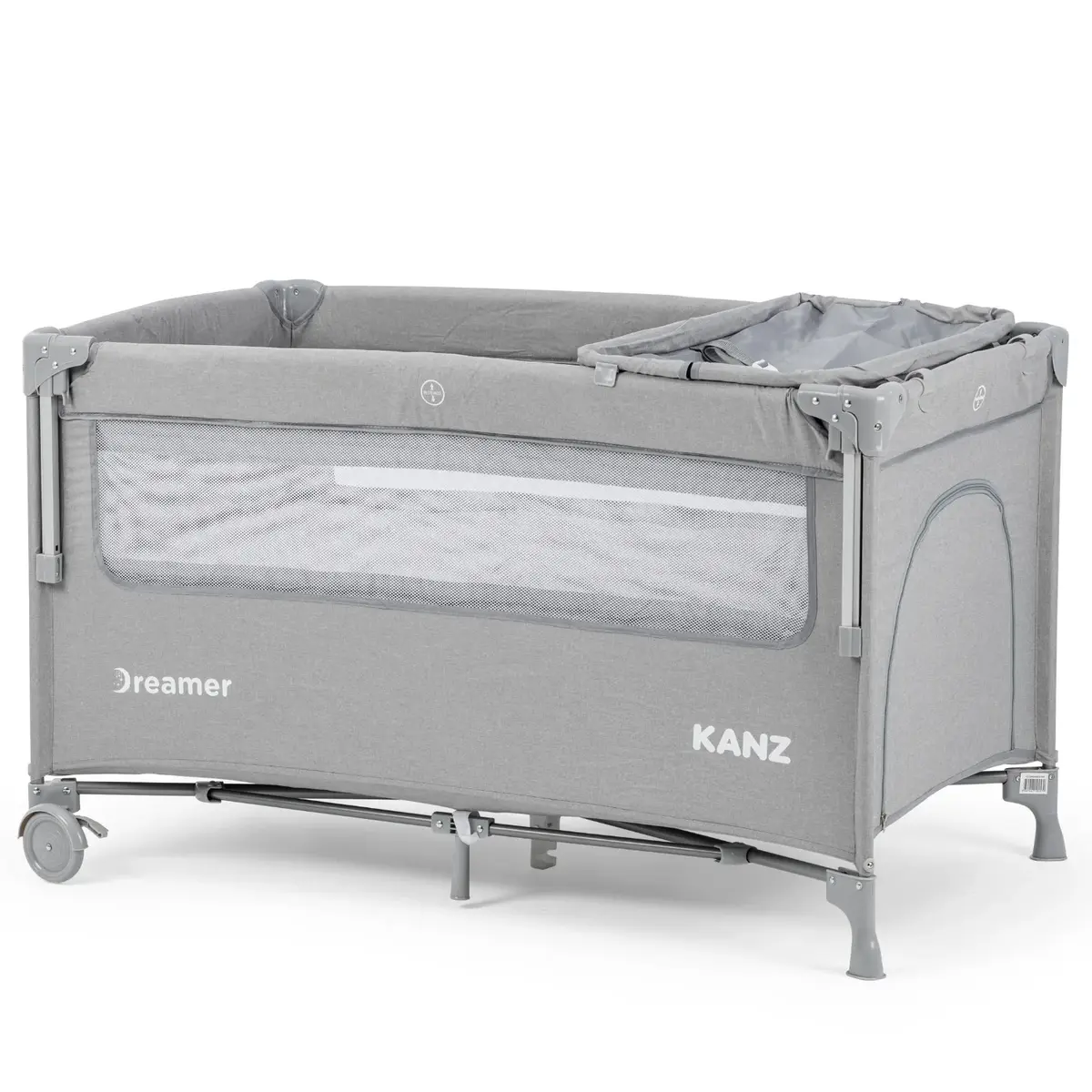 Kanz Dreamer Anne Yanı Oyun Parkı 70x110 cm Gri