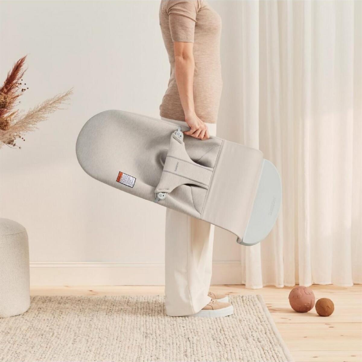 Babybjörn Balance Bliss Ana Kucağı Cotton 3D Jersey Light Beige