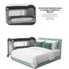 Pierre Cardin Luna Anne Yanı Oyun Parkı 60x100 cm Gri