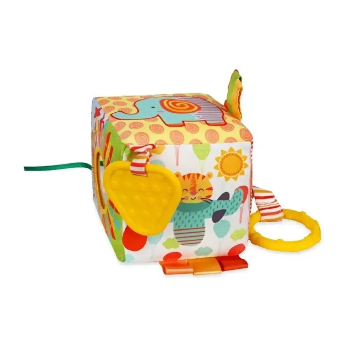 Carnival Baby&Kids Orman Arkadaşları Duyusal Yumuşak Askılı Aktivite Küpü 