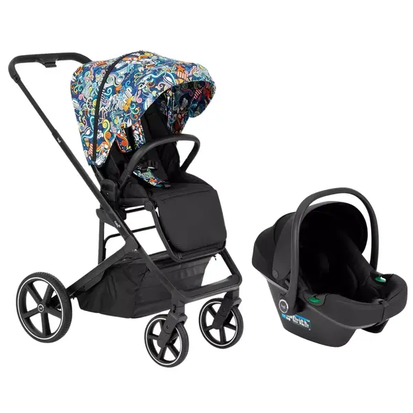 Bagi Neo Big Capsule Travel Sistem Bebek Arabası Multicolor