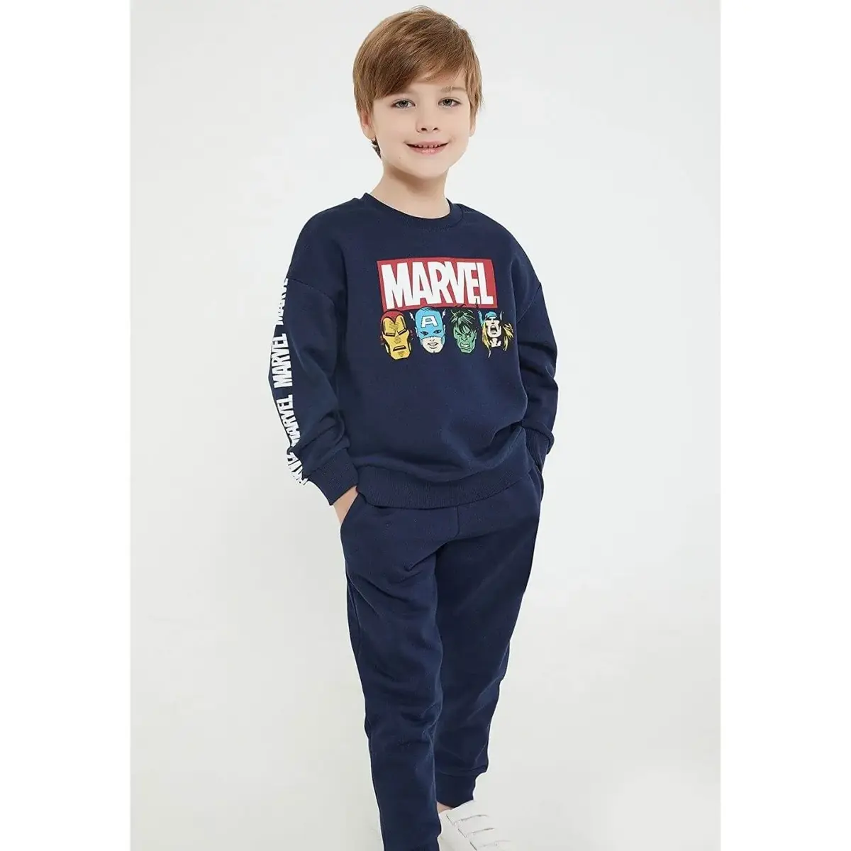 Marvel Comis Eşofman Takımı Lacivert