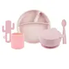 OiOi Mega 5li Beslenme Seti Pinky Pink