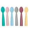 OiOi Nam Nam Mama Kaşığı 2li Mineral Blue - Powder Grey