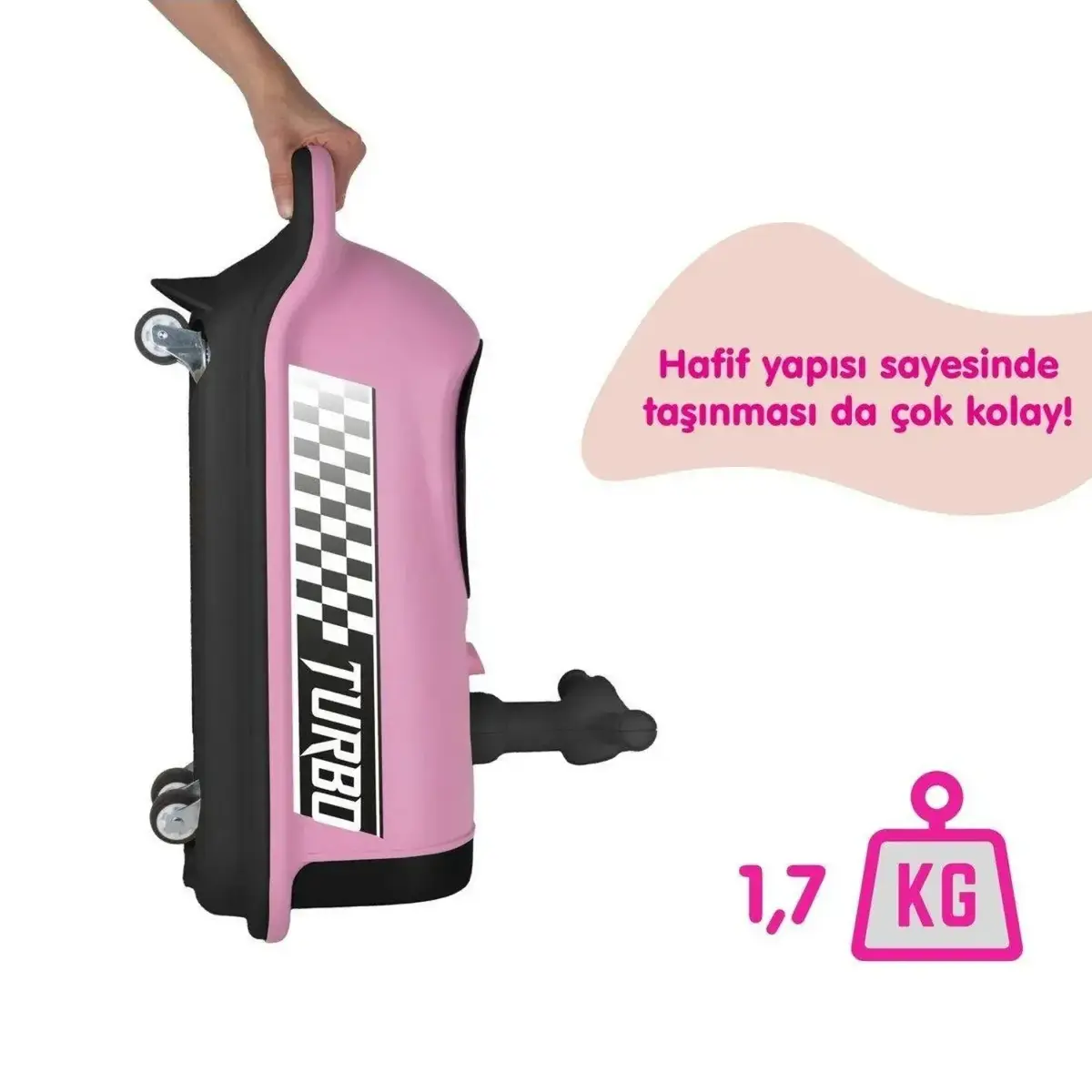 İlk Arabam Turbo Bingit Araba Pembe