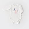 Bibaby Organik Tulum Takımı Tüllü Wild Flowers Spring Blue