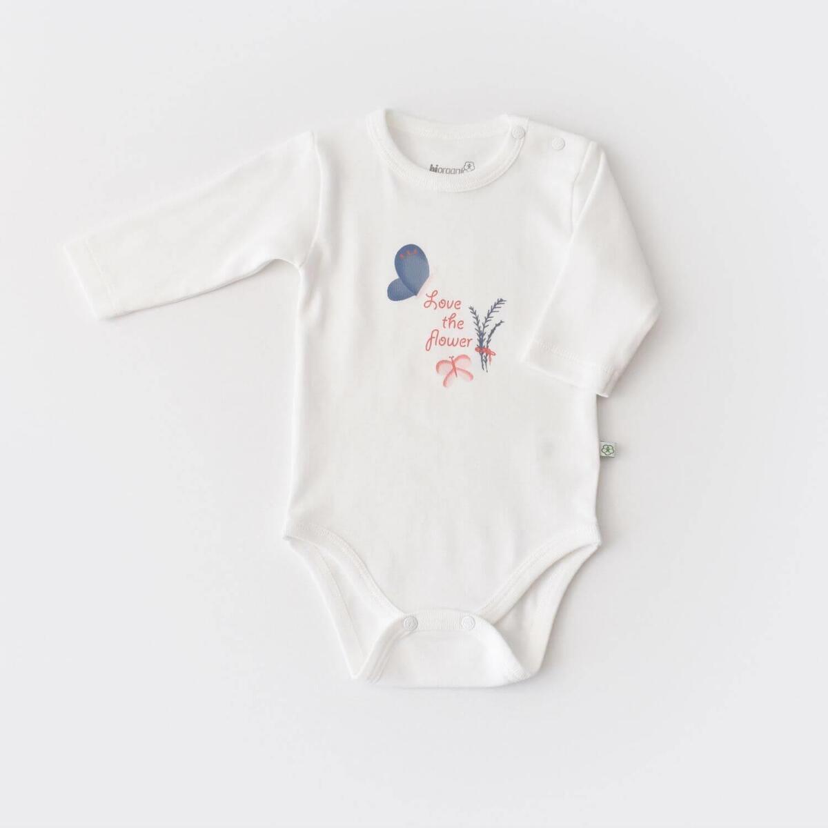 Bibaby Organik Tulum Takımı Tüllü Wild Flowers Spring Blue