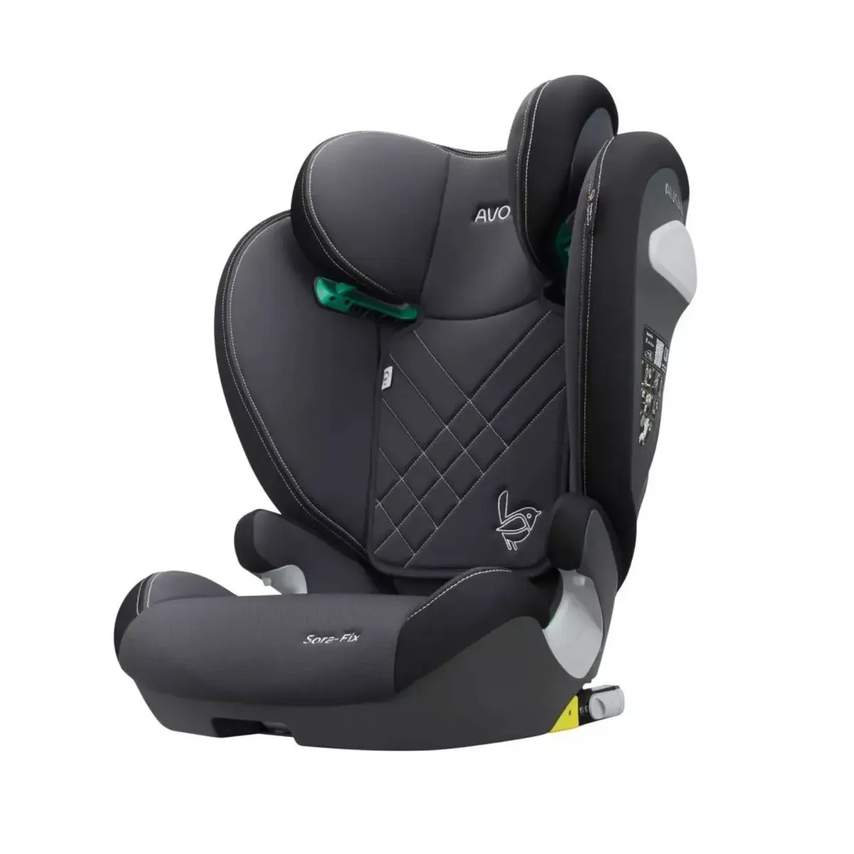 Avova Sora-Fix Oto Koltuğu 15-36 Kg Grey Black
