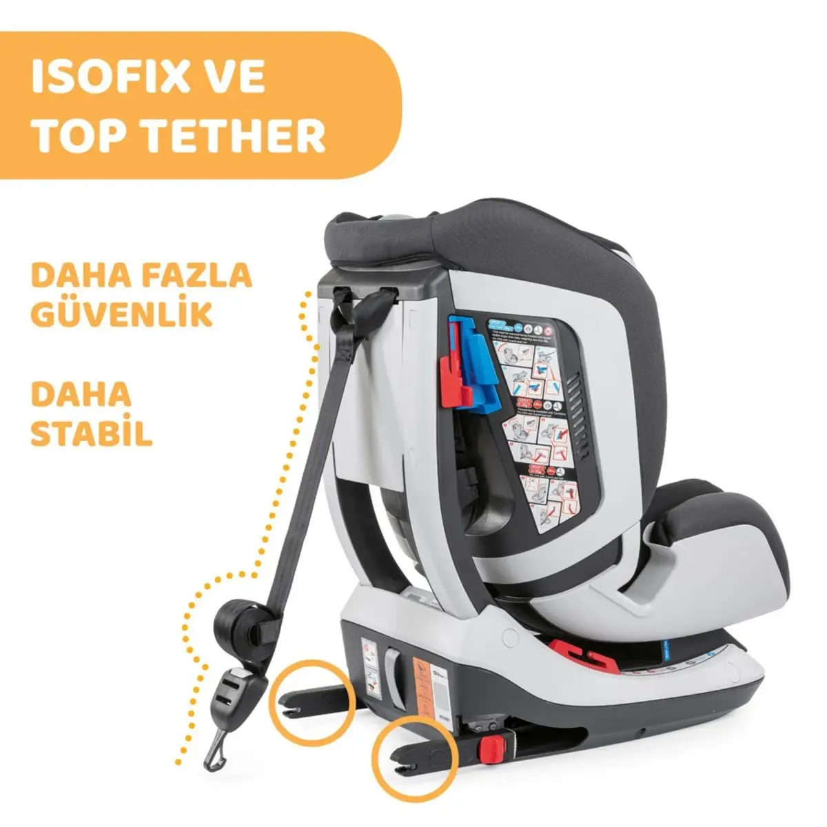 Chicco Seat Up 012 Oto Koltuğu 0-25 Kg Jet Black