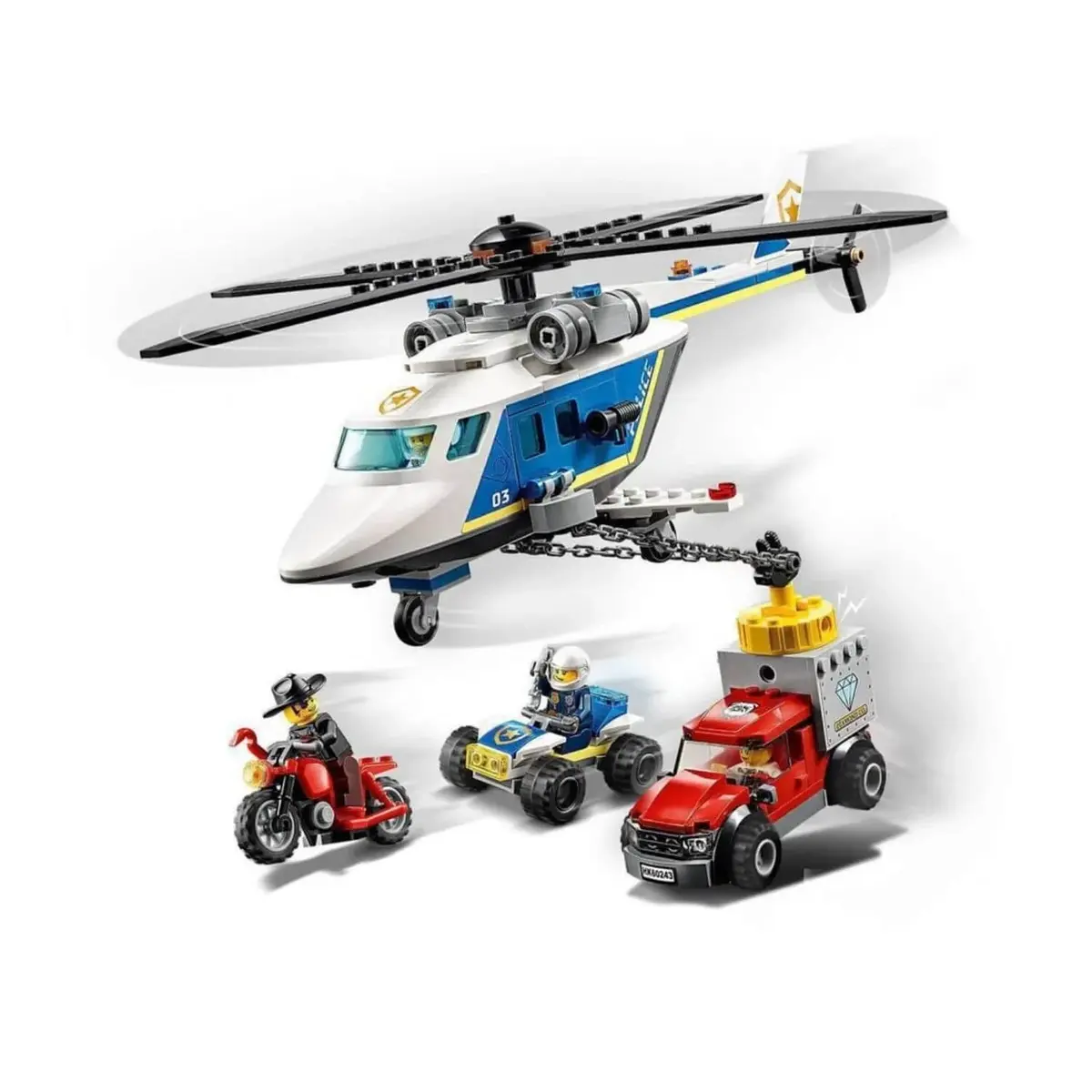 LEGO City Polis Helikopteri Takibi 60243