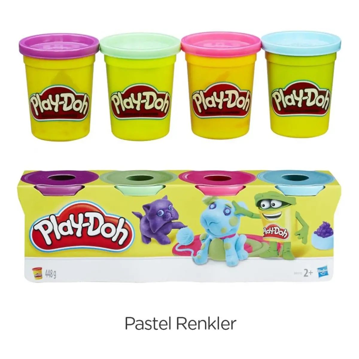 Play-Doh 4'lü Hamur (Yeni)