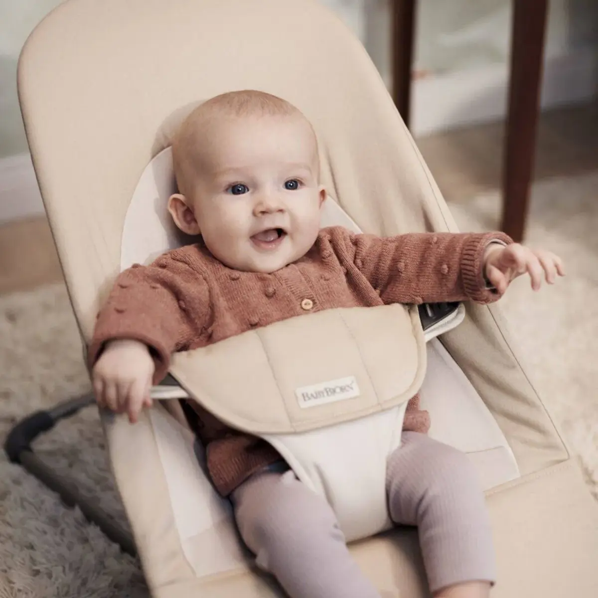 Babybjörn Balance Soft Ana Kucağı Cotton Jersey KHaki Beige