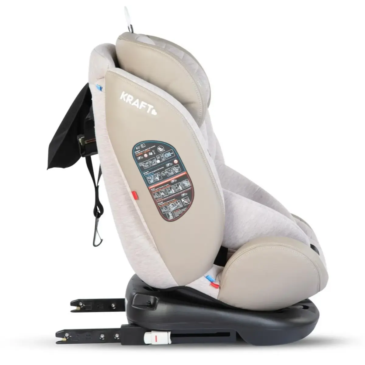 Kraft Spin Pr Oto Koltuğu 0-36 Kg Grey