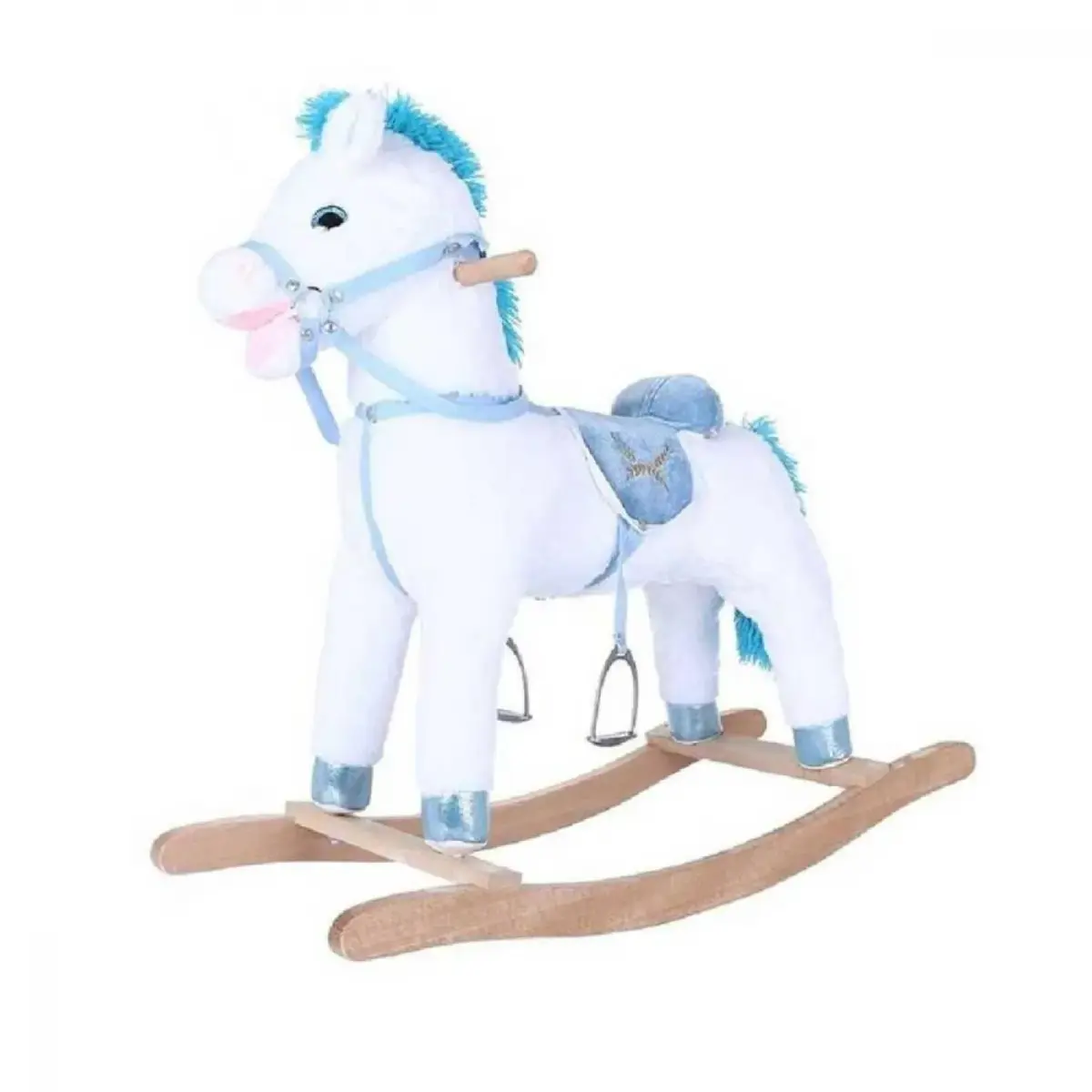 Selay Sallanan At 65 Cm Beyaz-Mavi Selay Sallanan At 65 Cm Beyaz-Mavi