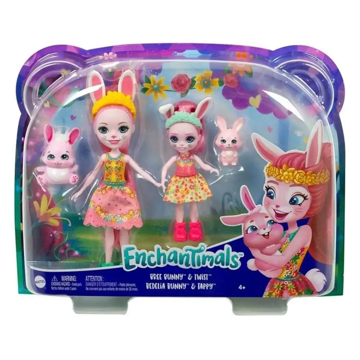Enchantimals Kız Kardeş Bebekler Serisi