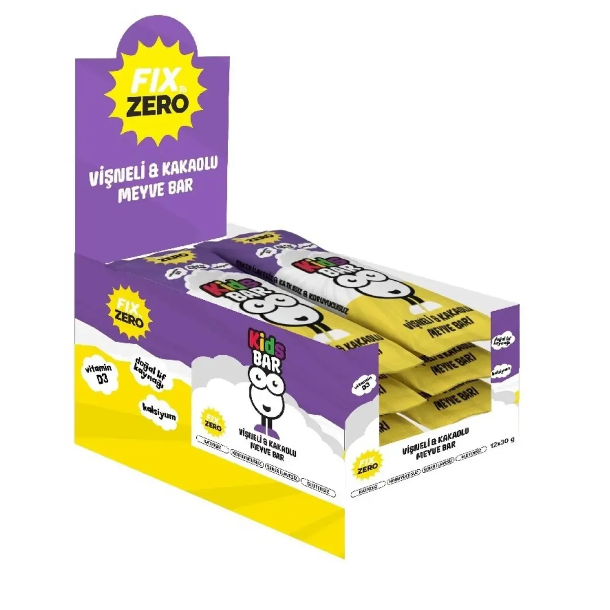 Fix To Zero Kids Meyve Barı 30gr
