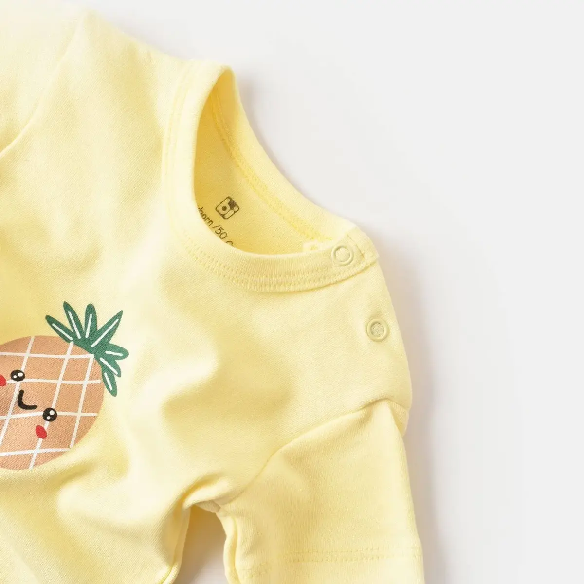 Bibaby Body Kısa Kol Summer Special Sarı