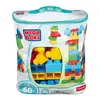 Mega Bloks 60lı Blok Torbaları Mavi