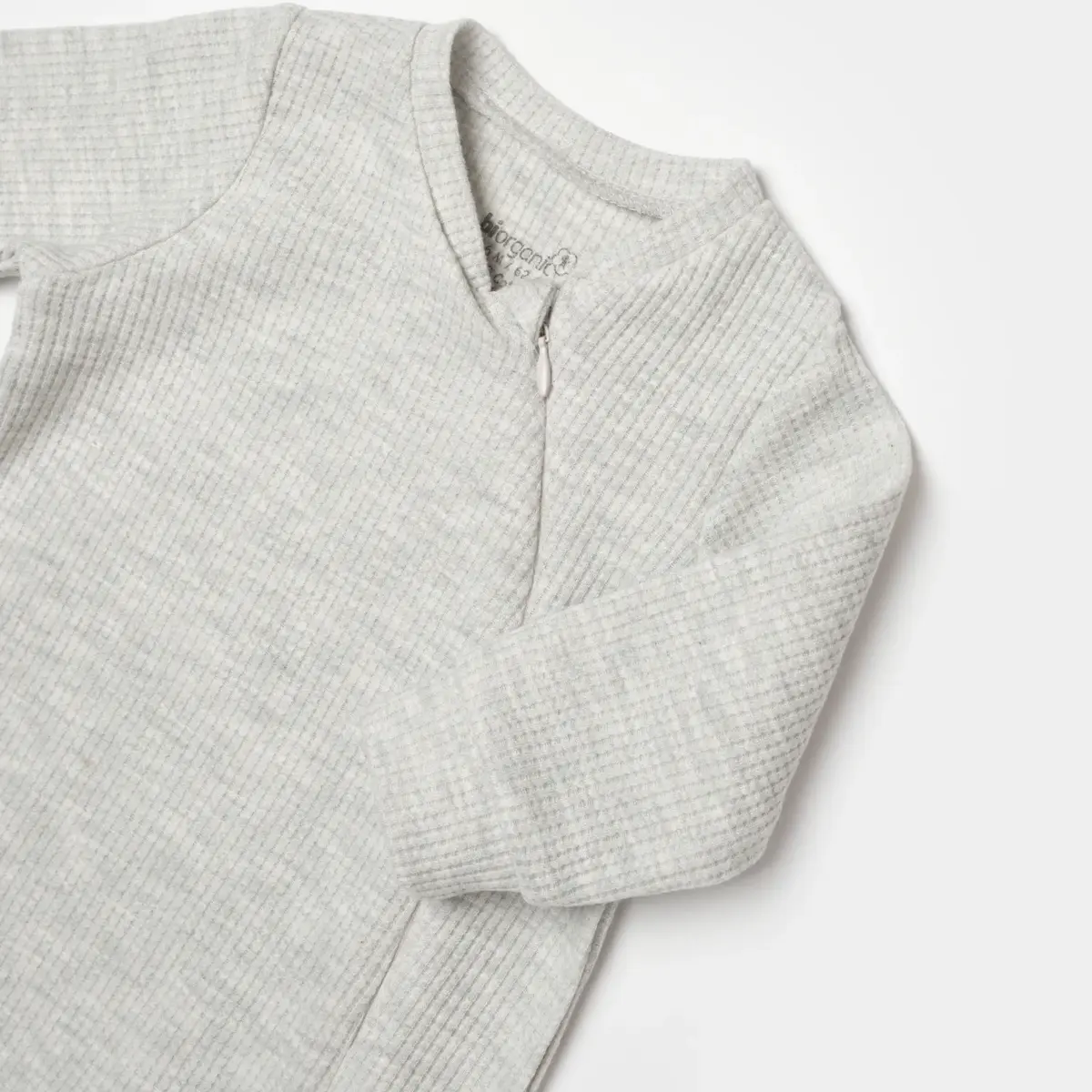 Bibaby Organik Tulum Waffle Baby Gri