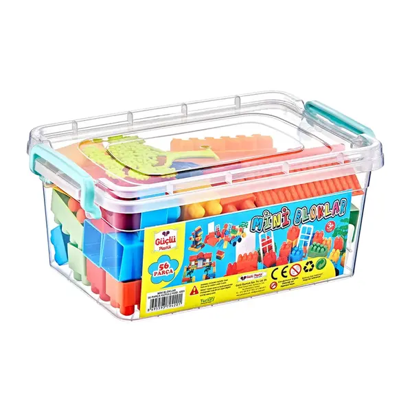 Mini Bloklar 56 Parça