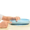 OiOi Vakum Tabanlı Silikon Tabak Porsiyon 6+ Ay Mineral Blue
