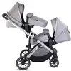 Kraft Dual İkiz Bebek Arabası Light Grey