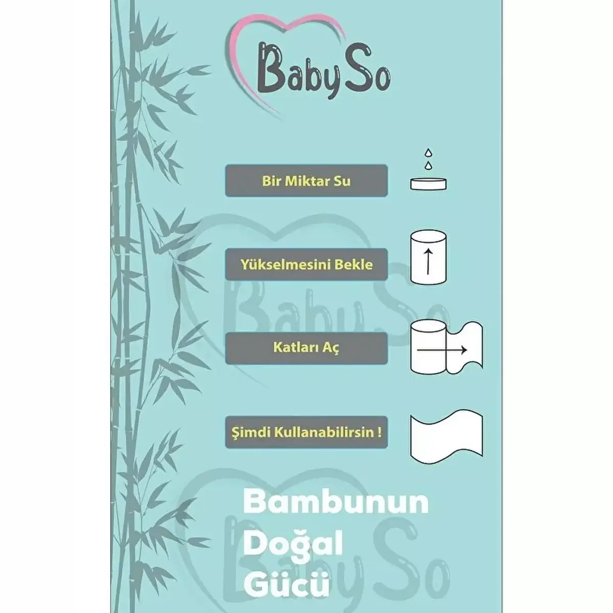 Baby So Sıkıştırılmış Mendil Doypack Paket 80 li