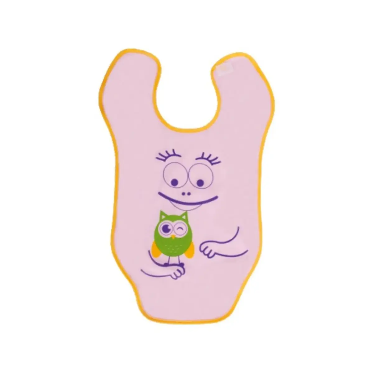 Sevi Bebe Büyük Havlu Mama Önlüğü Pembe