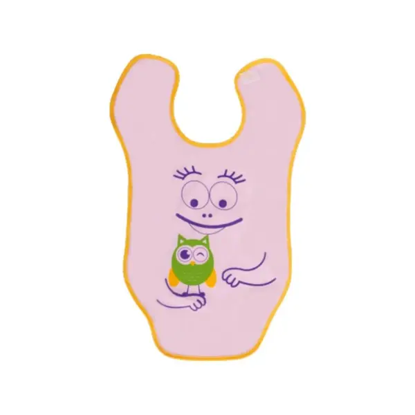Sevi Bebe Büyük Havlu Mama Önlüğü Pembe
