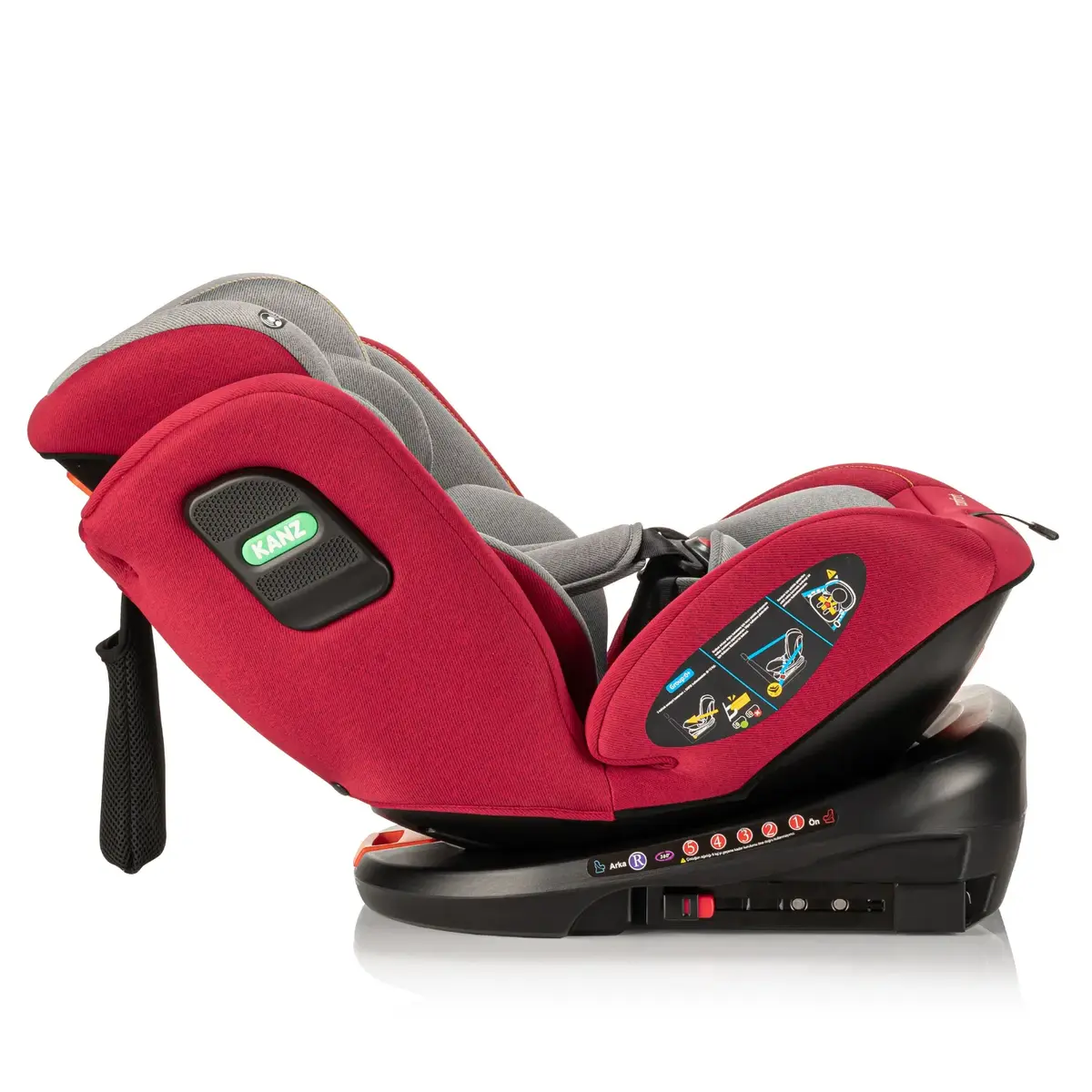 Kanz Comfort Oto Koltuğu 0-36 Kg Kırmızı