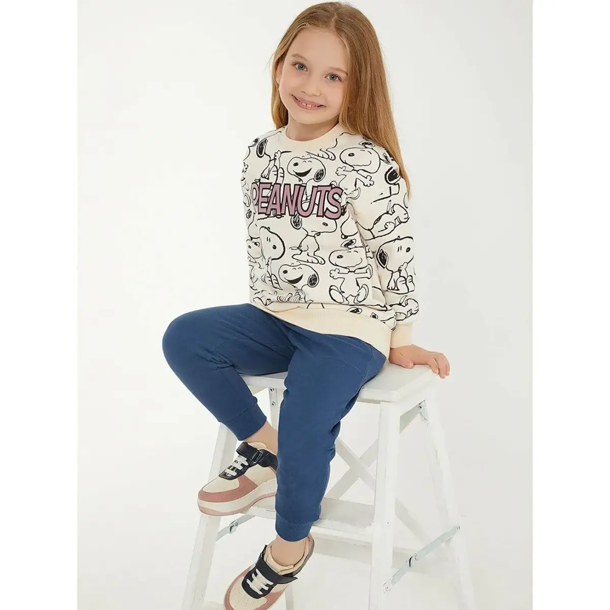 Snoopy Eşofman Takımı Vanilya