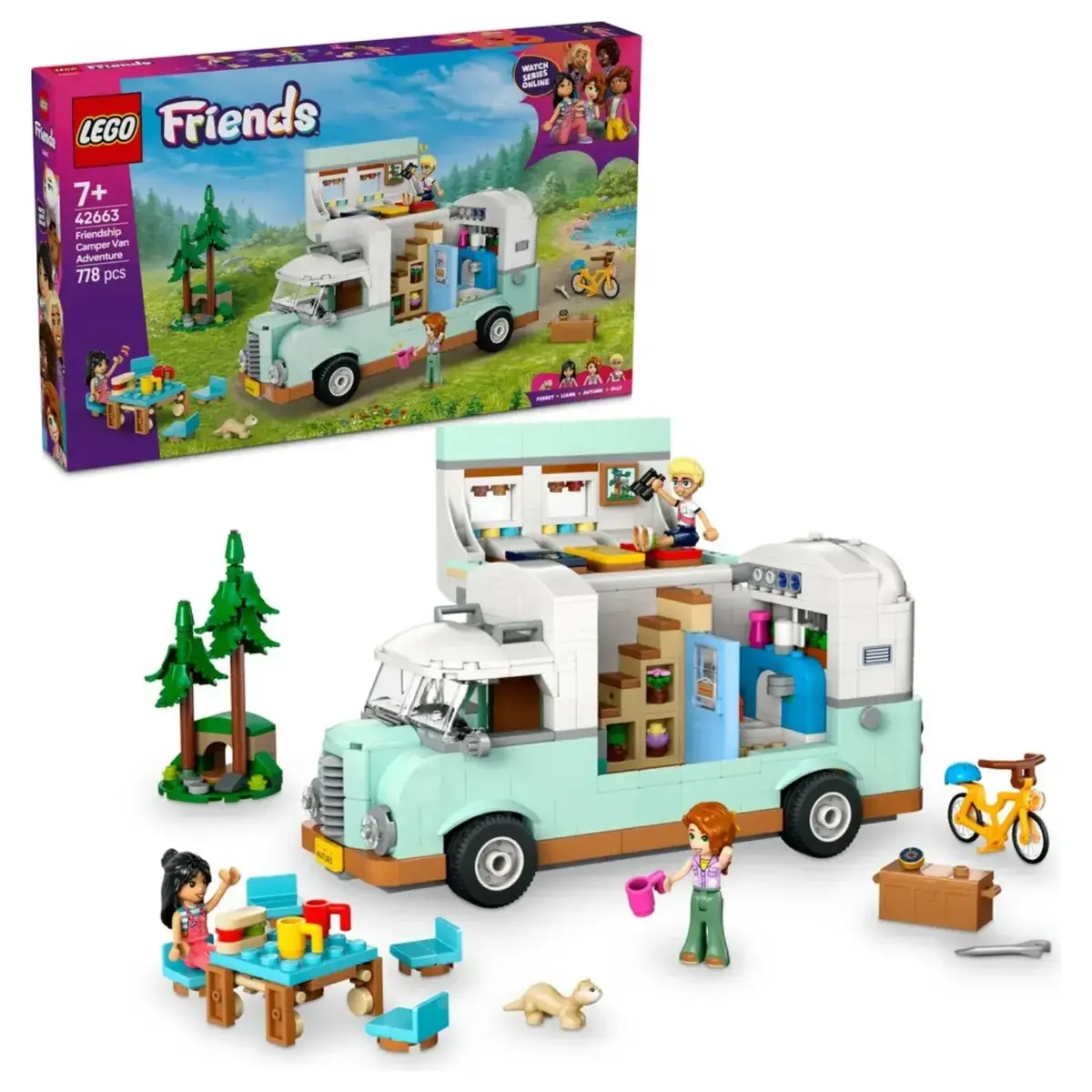 LEGO Friends Arkadaşlık Karavan Macerası 42663