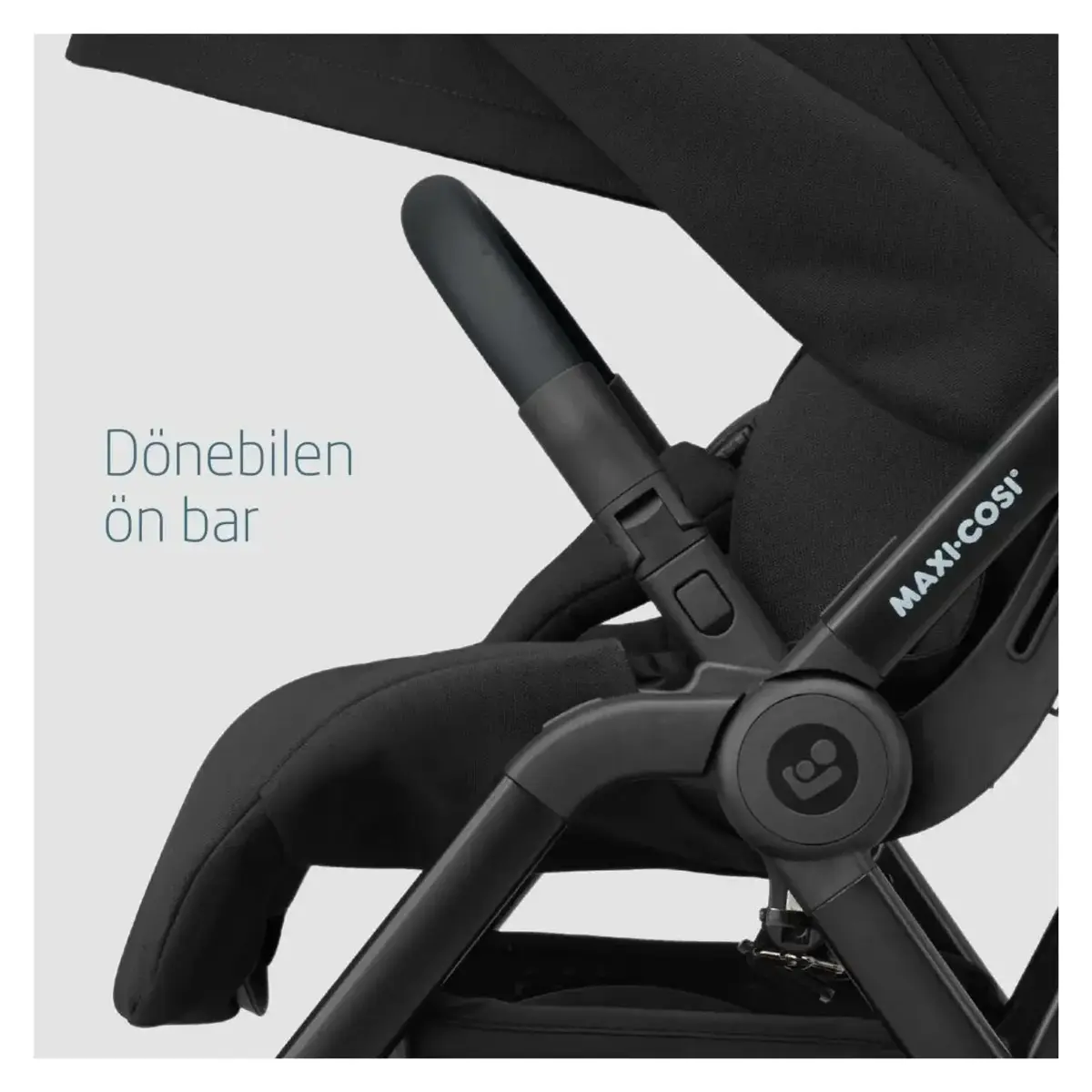 Maxi-Cosi Leona2 Bebek Arabası Essential Black