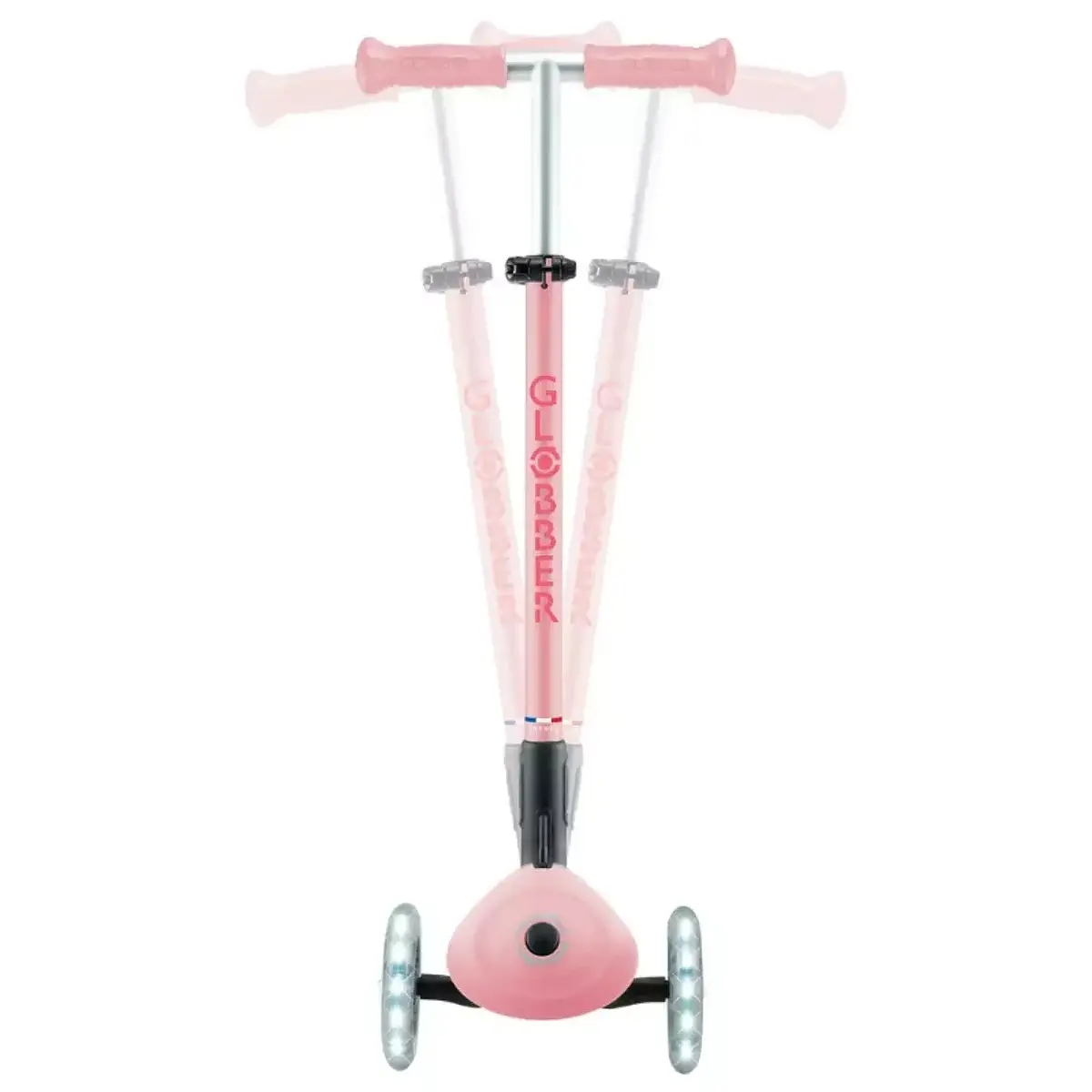 Globber Elite Deluxe Işıklı Scooter Pastel Pembe