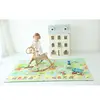 Coolmats Yeşil Parkur Katlanabilir Oyun Matı 200x130x1 cm 
