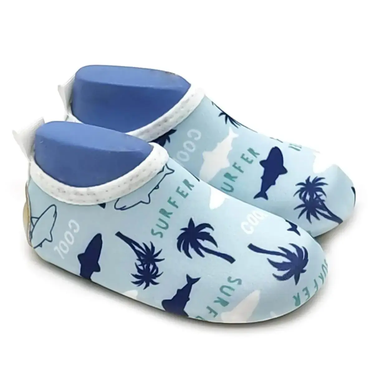 Funny Deniz Patiği Köpek Balığı Mavi Funny Deniz Patiği Köpek Balığı Mavi
