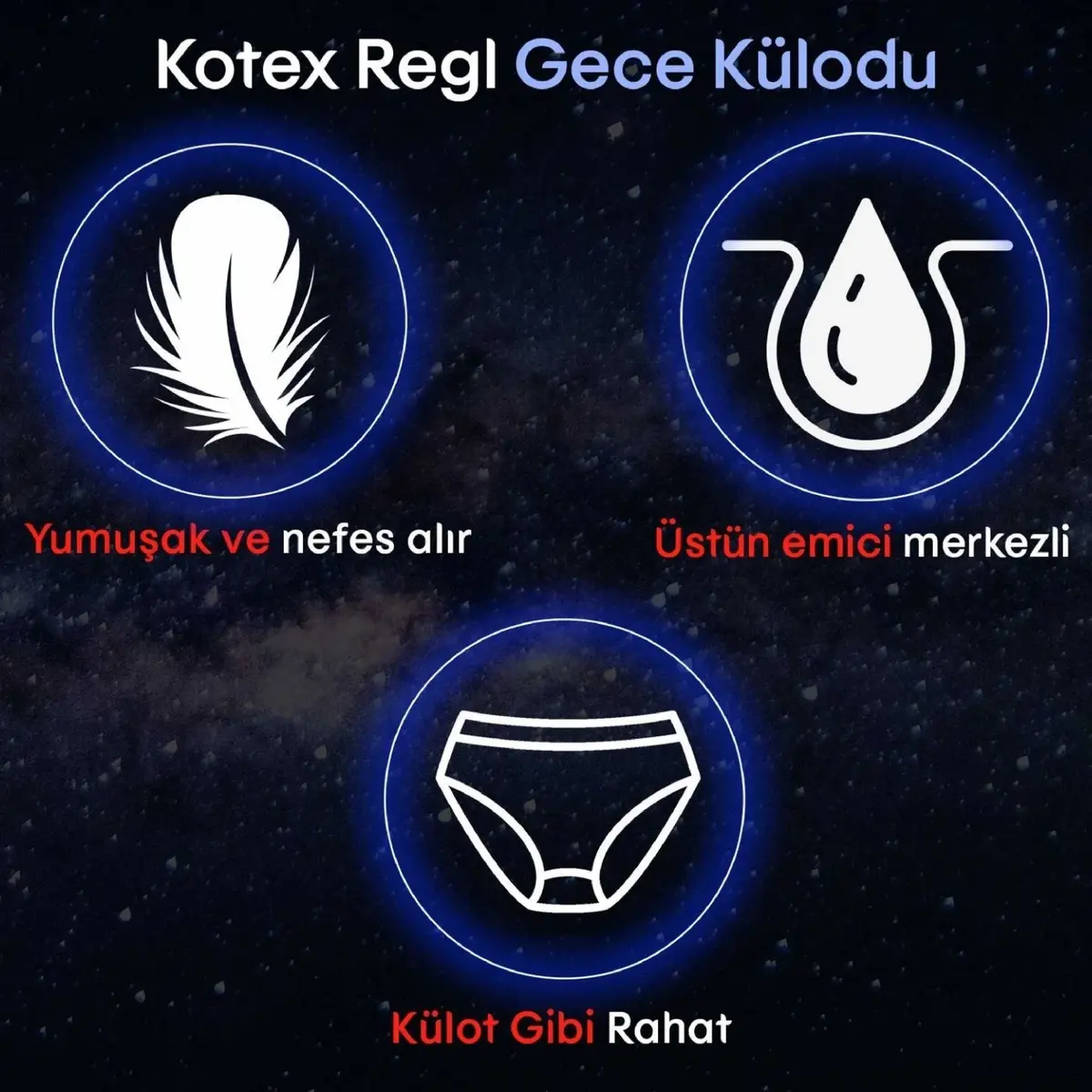 Kotex Regl Gece Külodu 2'li