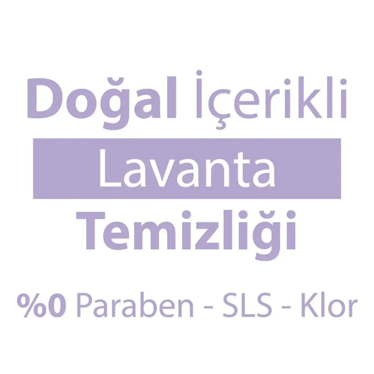 Baby Turco Doğadan Yer Temizlik Havlusu Lavanta 50li